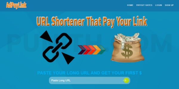 AdPayLink url shortener that pays $13 for German traffic