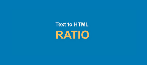 Does having a low Text to HTML ratio affect a website?